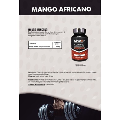 ▷ Mango africano 100 capsule - Elevenfit