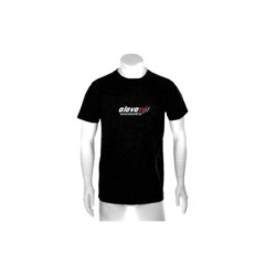▷ Camiseta Negra De Algodón para Hombre - Elevenfit
