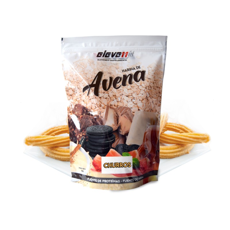 1 kg de farine d'avoine saveur churro