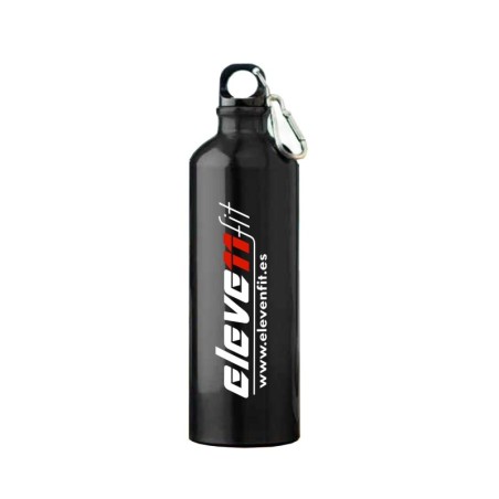 ▷ 750ml Black Aluminum Gym Water Bottle - Elevenfit