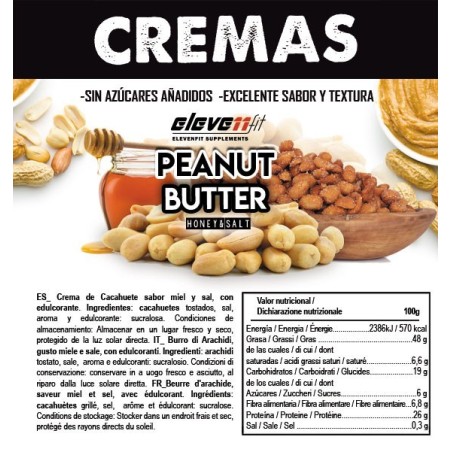 Honey and Salt Peanut Butter