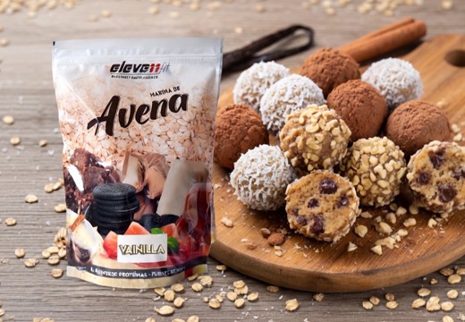 Bolitas Energéticas de Avena  con Whey Protein